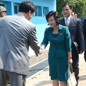 韓朝板門店&ldquo;小敘&rdquo;